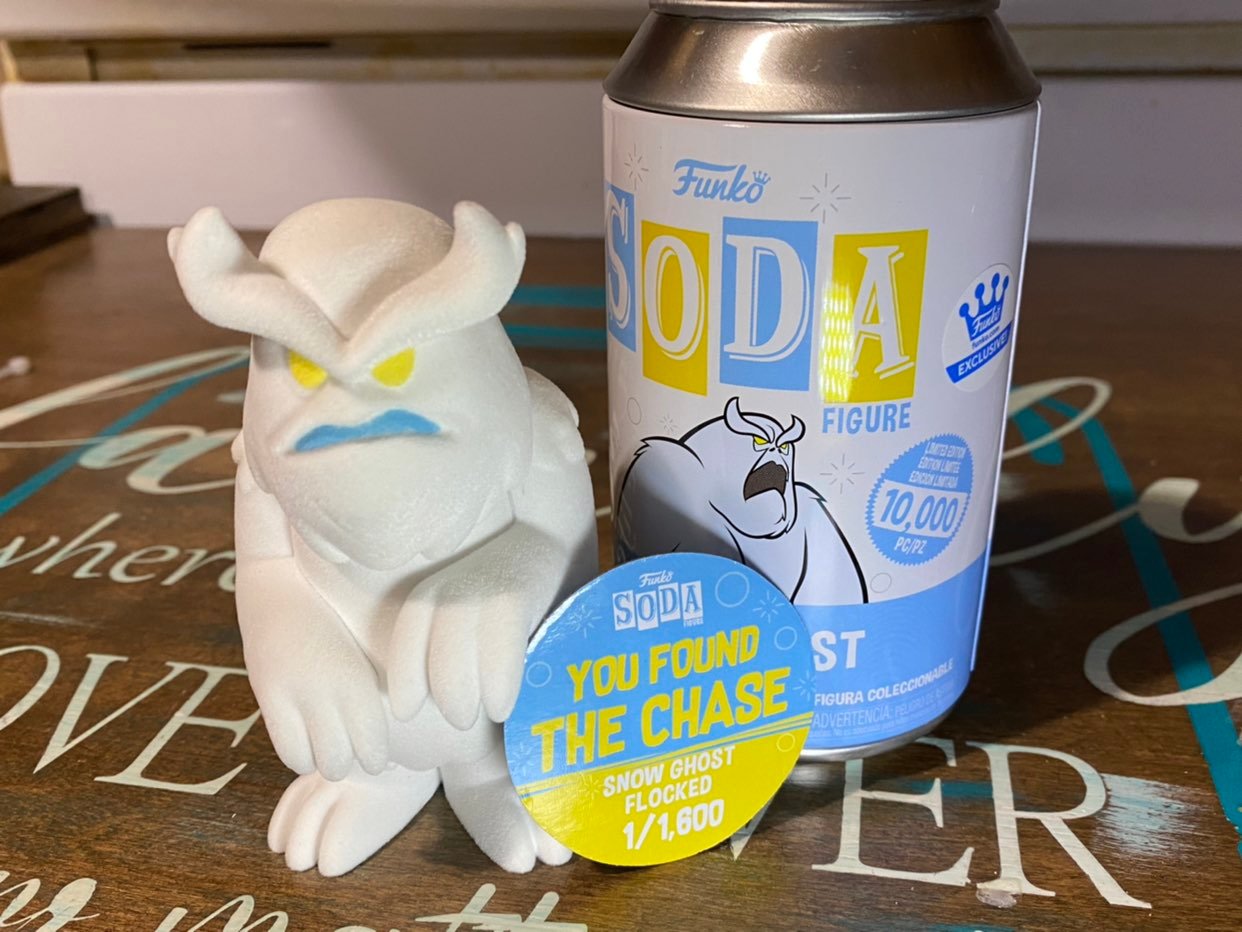 Funko Scooby Doo Snow Ghost Chase Soda 1/1600