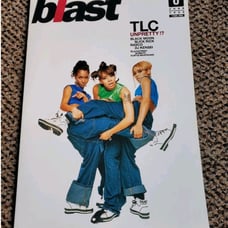 1999 Tlc blast magazine T Boz Chilli Left Eye