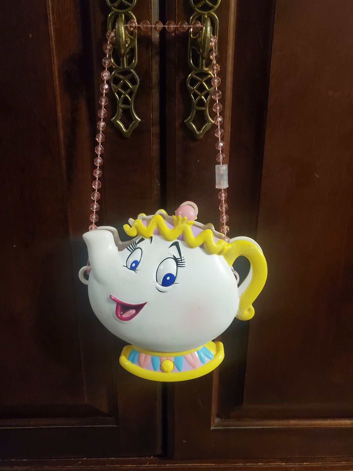 Disney Beauty and the Beast Mrs Potts Musical Purse