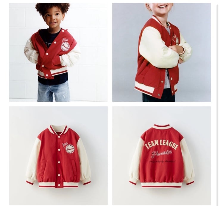 Zara kids boys girls PHOENIX NYLON BOMBER 3-4 years