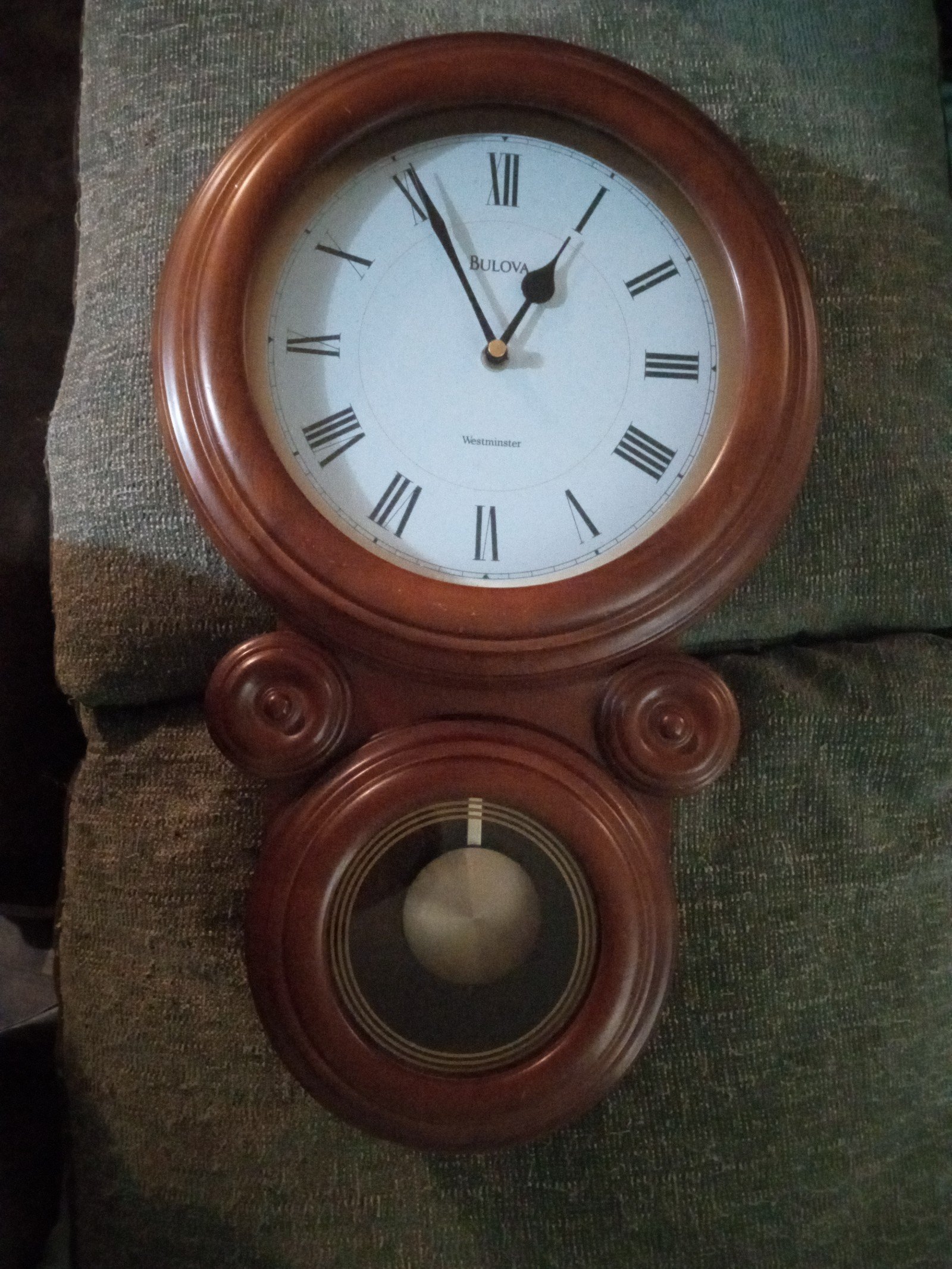 Westminster Bulova clock
