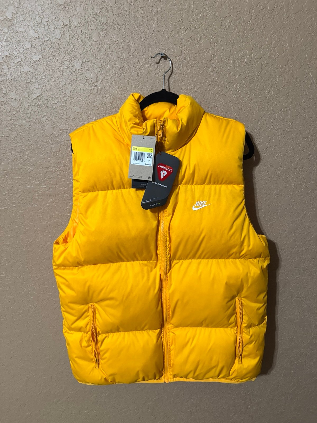 Nike Sportswear Club Primaloft Water-Repellent Puffer Vest (sz. L)