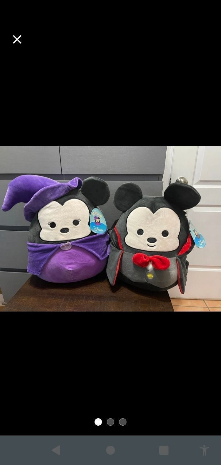Halloween Mickey and Minnie Mouse Squishmallow 16