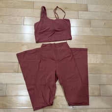 Aerie two piece workout set - sports bra & flare leggings