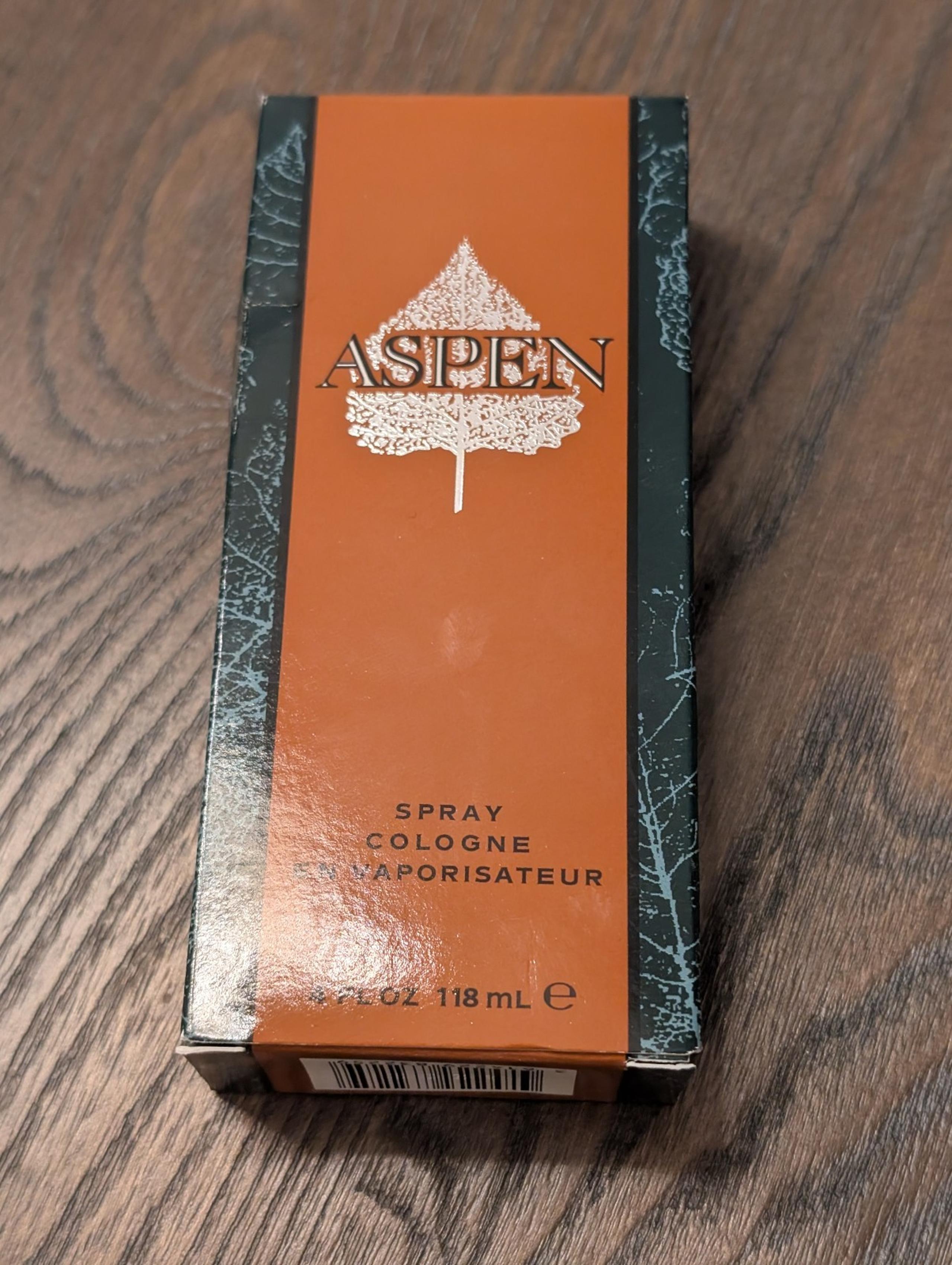 Aspen Spray Cologne