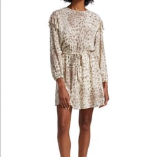 NWT RAILS Ora Animal Print Mini Dress. Size M