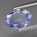 Natural 0.66ctw 6.8x4.7mm VS Oval Violet Blue Tanzanite, Tanzania
