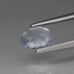 Natural 0.66ctw 6.8x4.7mm VS Oval Violet Blue Tanzanite, Tanzania