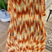 Rustic Loose Weave Afghan Blanket – Southwestern, Primitive, Boho Decor (82x42)