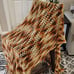 Rustic Loose Weave Afghan Blanket – Southwestern, Primitive, Boho Decor (82x42)