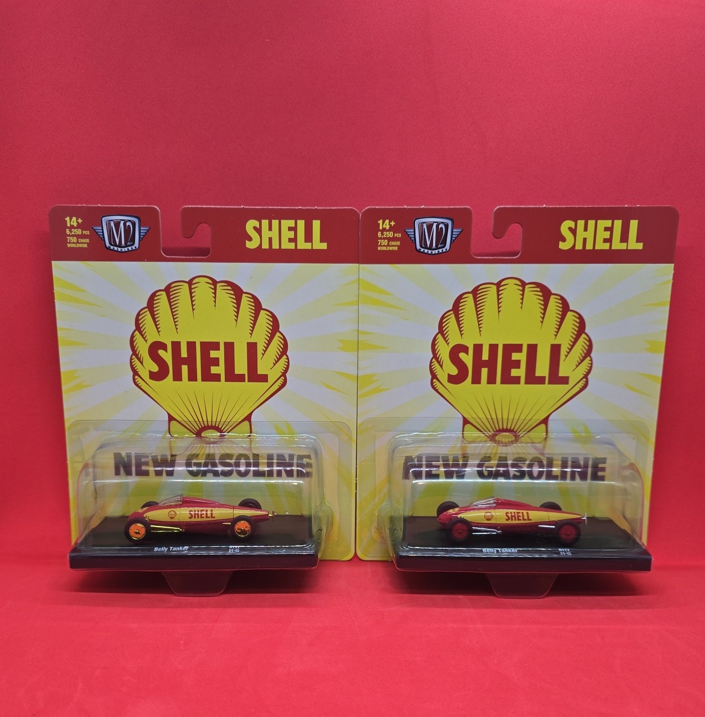 M2 Machines Shell Belly Tanker & Chase Set