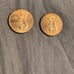 Rare 2009 Penny Lincoln Sitting On A Log. 2009 Lincoln Log Cabin Penny