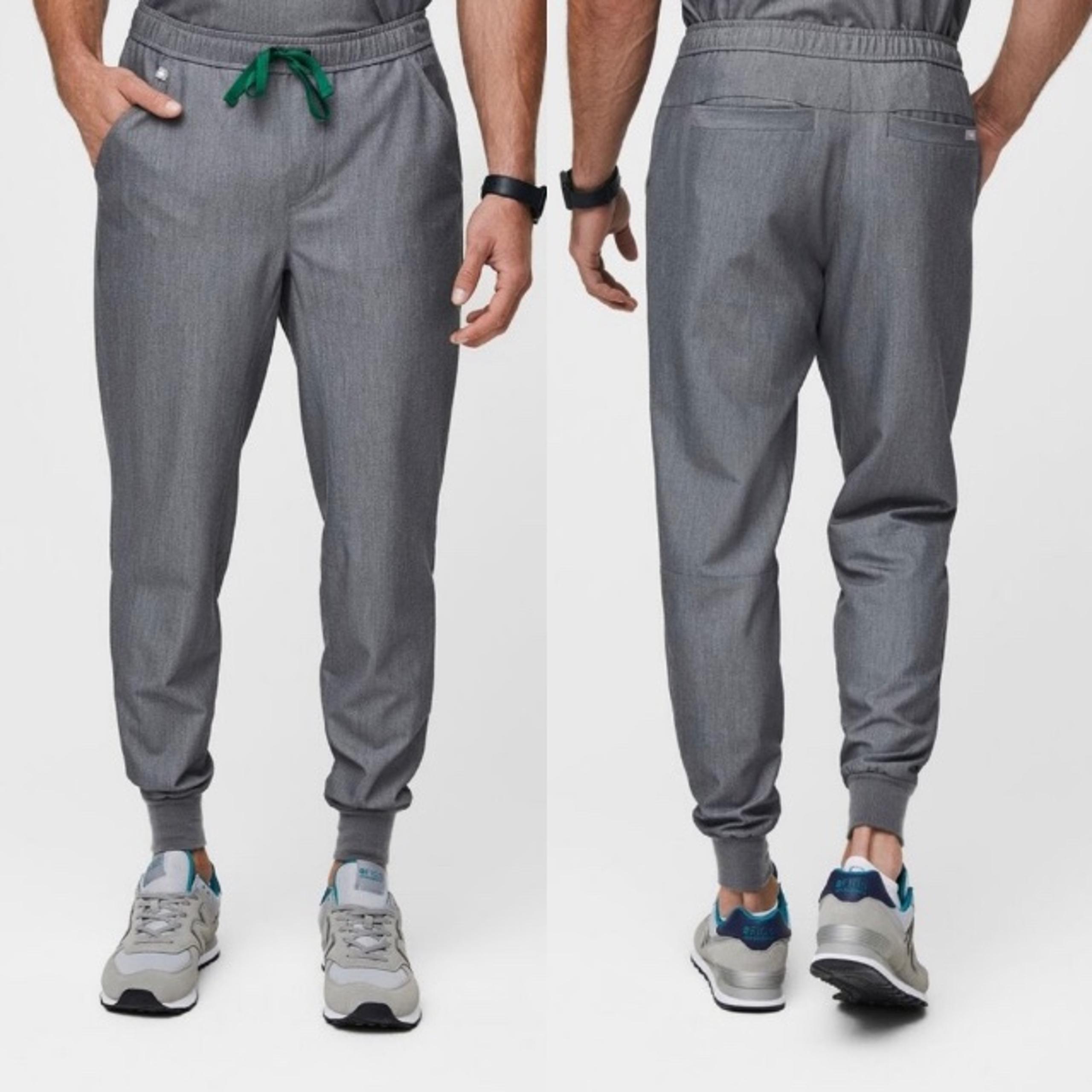 Figs Technical Collection Men's Tansen Jogger Scrub Pants Graphite XS
