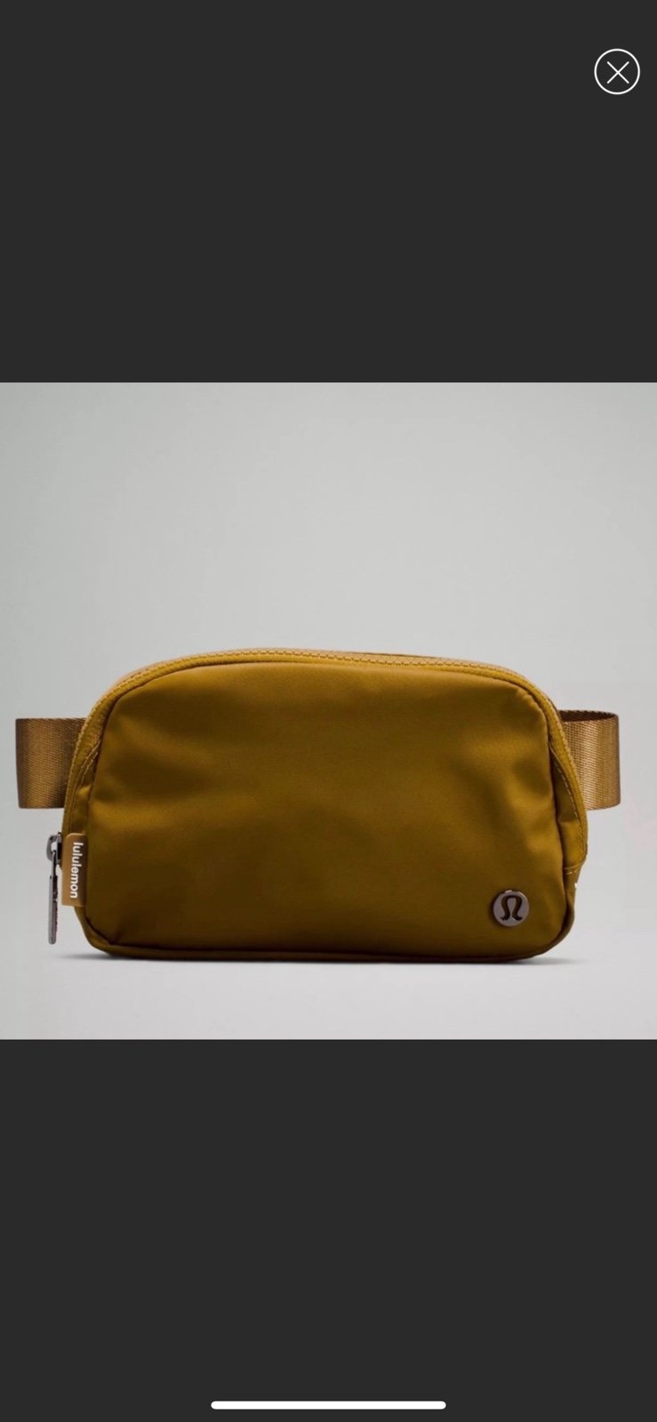 NWT Lululemon Everywhere Burnt Caramel Belt Bag with Strap