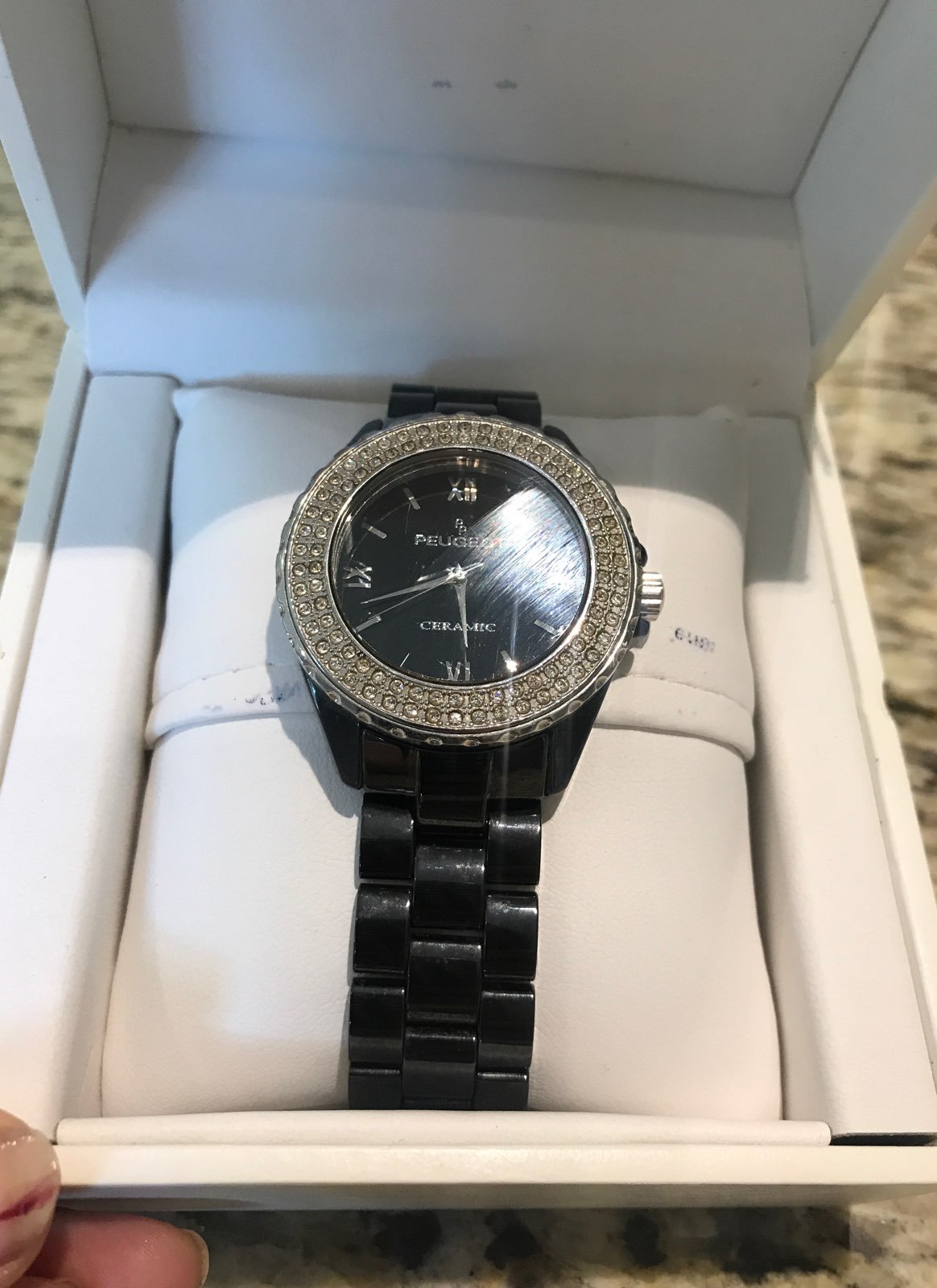 Black Ceramic Watch