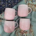 Le Creuset Heritage Mugs, Set of 4 Shell Pink