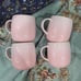 Le Creuset Heritage Mugs, Set of 4 Shell Pink