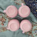 Le Creuset Heritage Mugs, Set of 4 Shell Pink