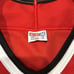 Vintage CCM (1983) Red Indian Head Black Hawks Hockey Jersey Mens XLarge