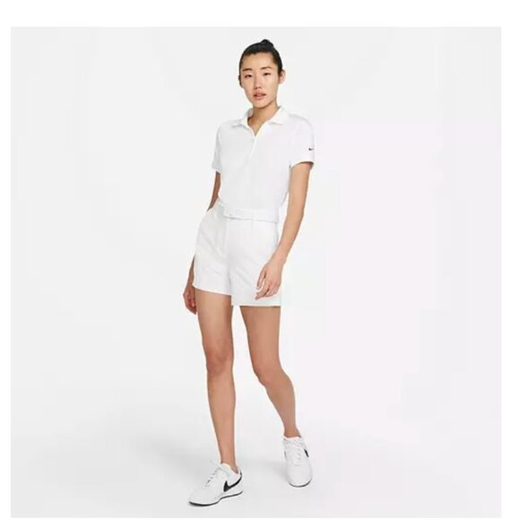 NWT Nike Women's Dri-FIT Victory 5'' Golf Shorts MEDIUM WHITE Medium