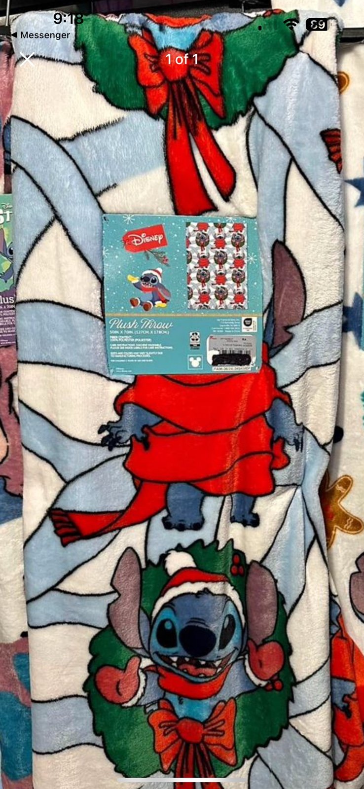 Stitch Christmas Blanket