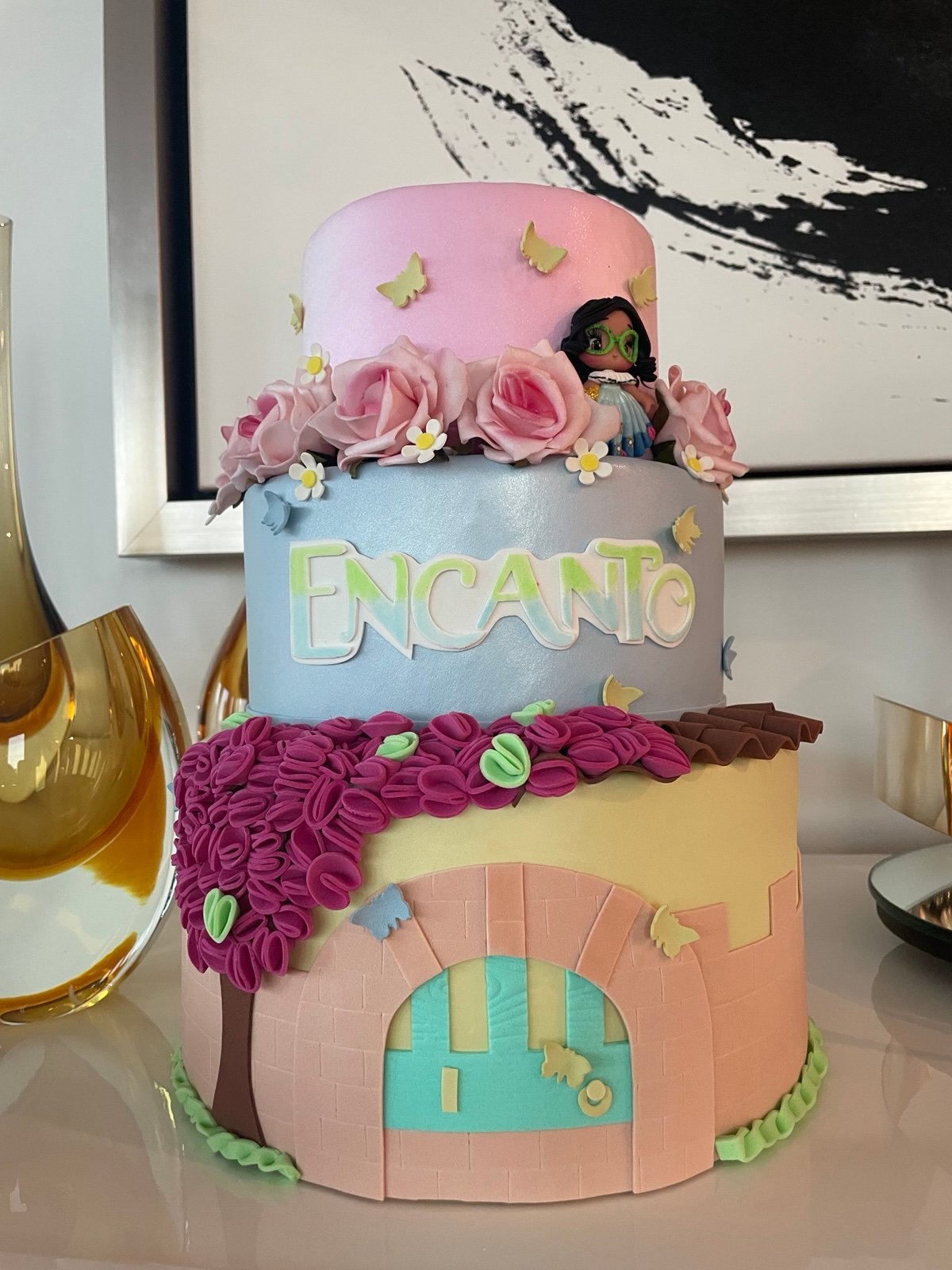 Encanto fake cake