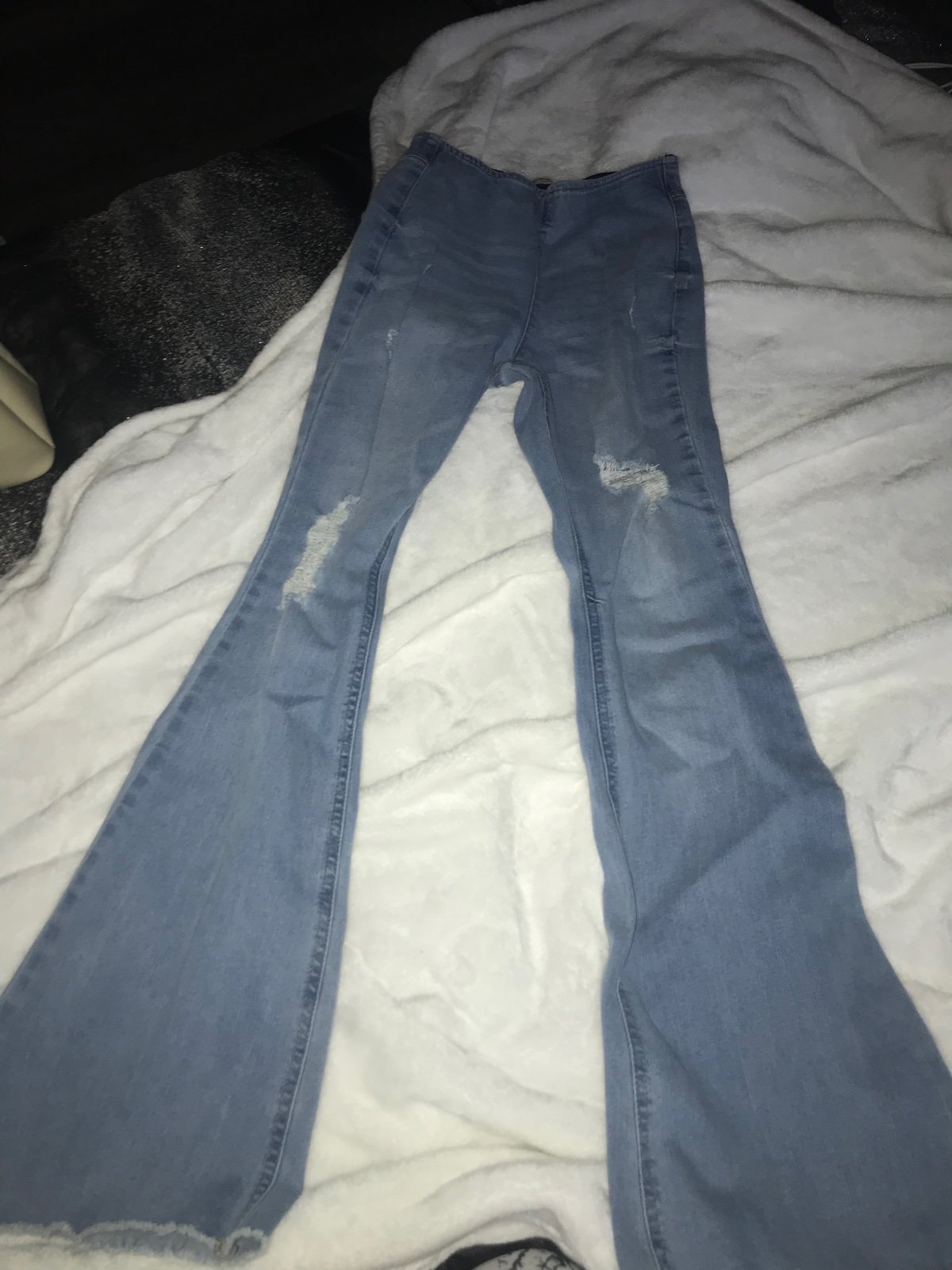 Flared jeans