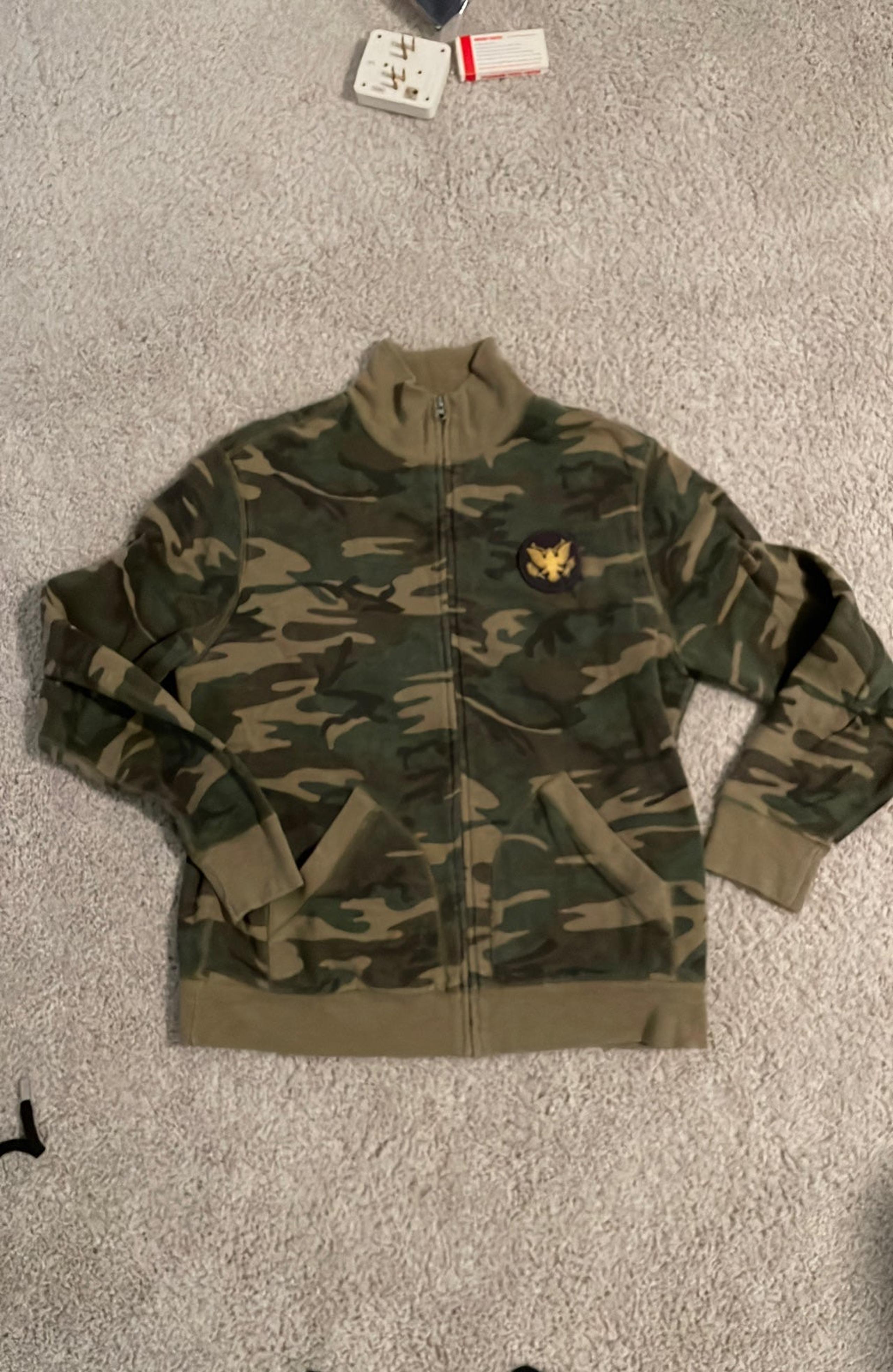 Mens Camo Jacket. Sz L - Lucky Brand