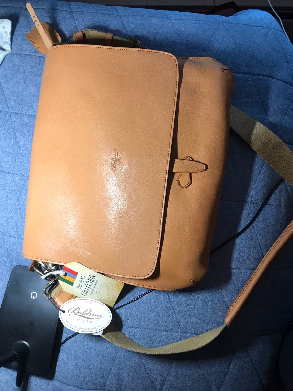 Boldrini unisex handbag made in italy