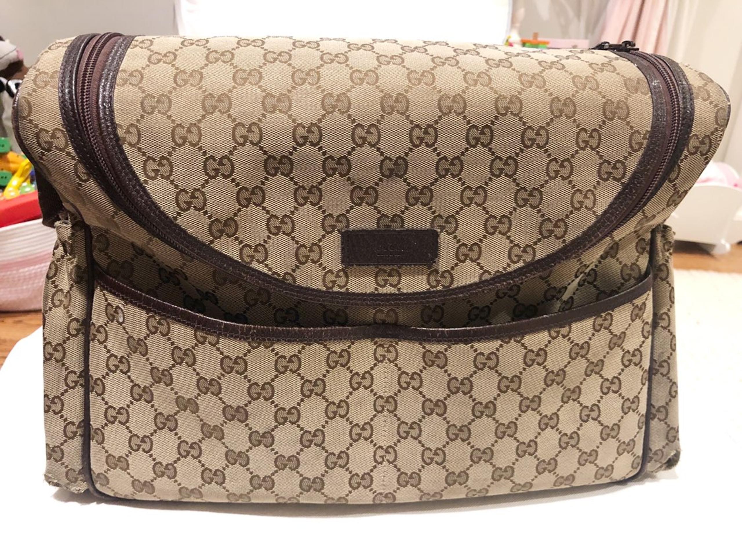 Gucci diaper bag
