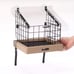 Birds Choice SNWMKIT Window Mount Kit, Recycled Platform Feeder, Small, Taupe