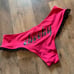 VS Sexy Little Things Vintage Cheeky Ruffle Panty