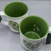 Sheffield Home Mug Clover Cottage Stoneware Shamrock Heart Mugs 4.5” Set -2
