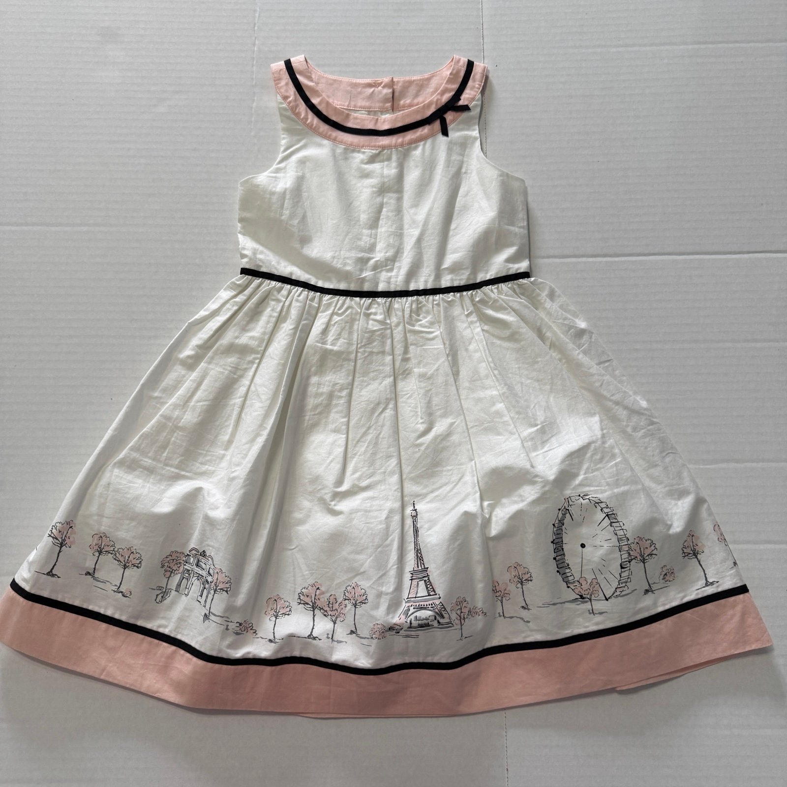 Janie and Jack Parisian Park Dress - Size 4 - NWT