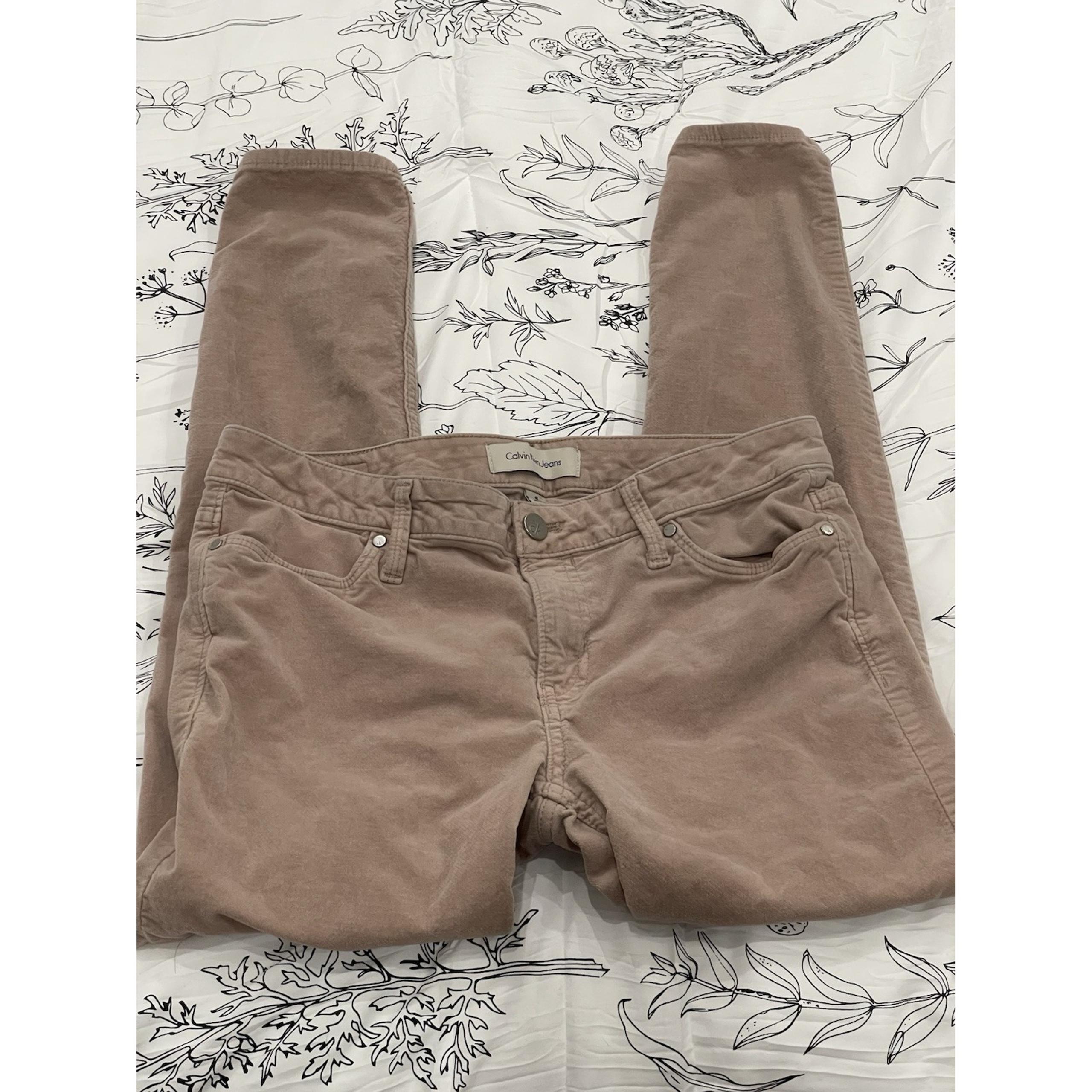Calvin Klein Jeans 8 "Legging" Light Pink Corduroy with Stretch 125