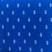NWOT TED BAKER Polo Shirt Men 3 Royal Blue Geo Print Logo 3 Button Cotton Modal