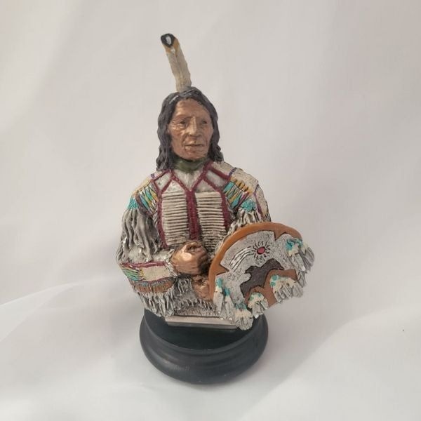 Chief Red Cloud Pewter Bust