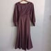 Earth Music & Ecology Maxi Dress Sz S Dark Pink Special Edition Gown Whimsygoth