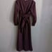 Earth Music & Ecology Maxi Dress Sz S Dark Pink Special Edition Gown Whimsygoth