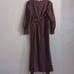 Earth Music & Ecology Maxi Dress Sz S Dark Pink Special Edition Gown Whimsygoth