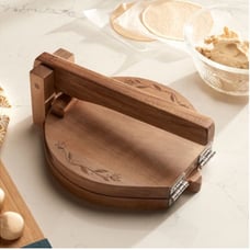 Prensa de madera para tortillas