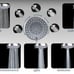 Filtered Shower Head - 23 Filter Stages for Hard Water - 2 Replaceable Cartridge