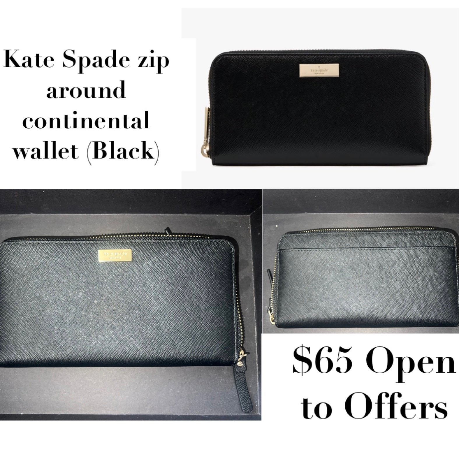 Kate Spade Zip Wallet