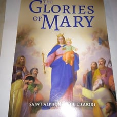 The glories of Mary softback book used