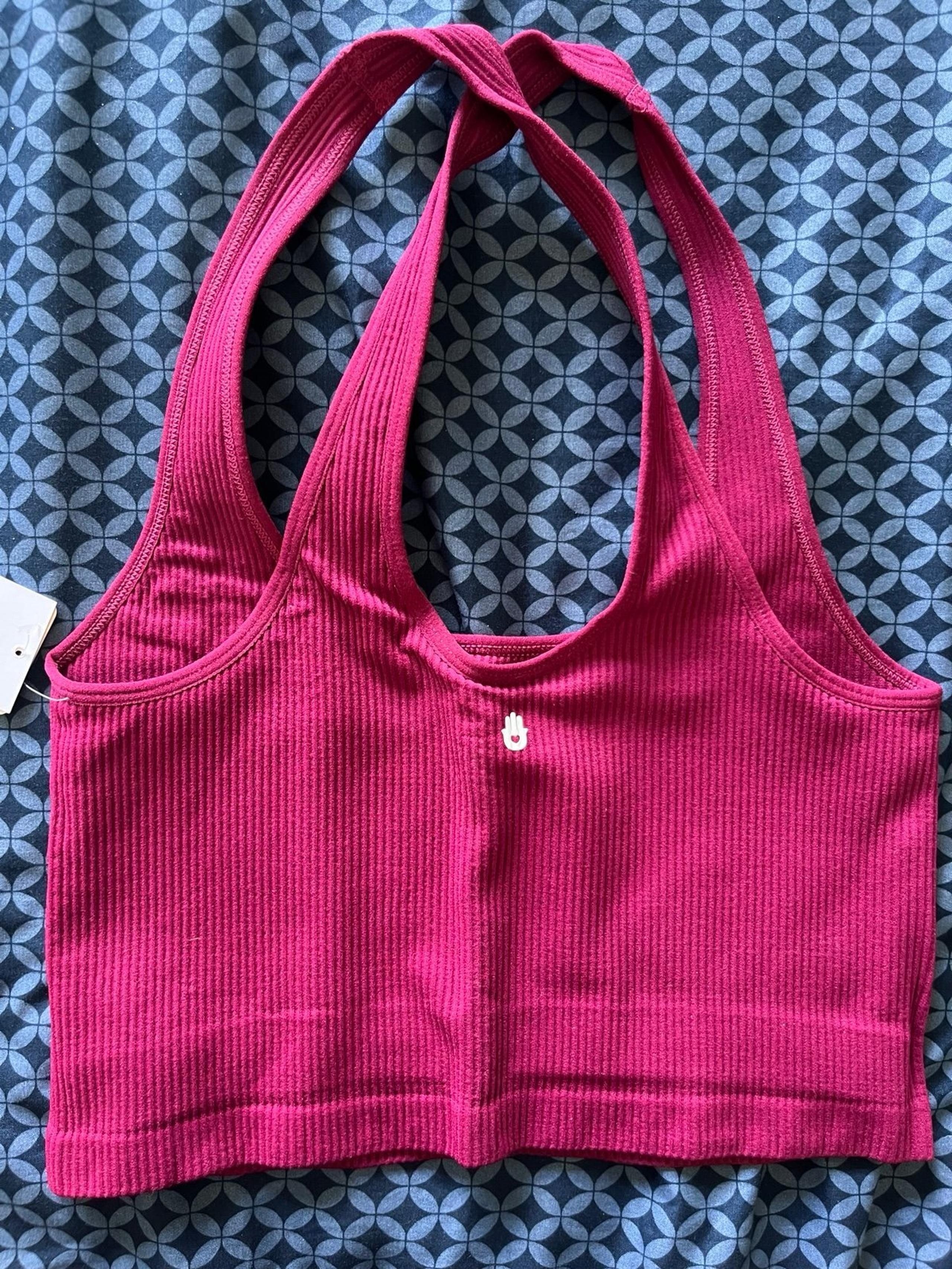 Spiritual Gangster Athena Crop Tank - Size: M/L - Color: RLE (Rosaline) - *NWT*