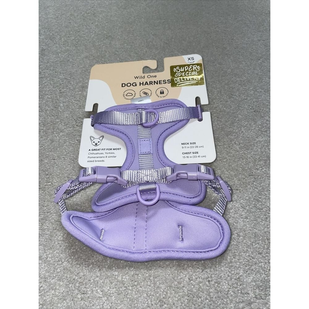 Wild One Dog Harness 3.0 Size XS Lilac NWT