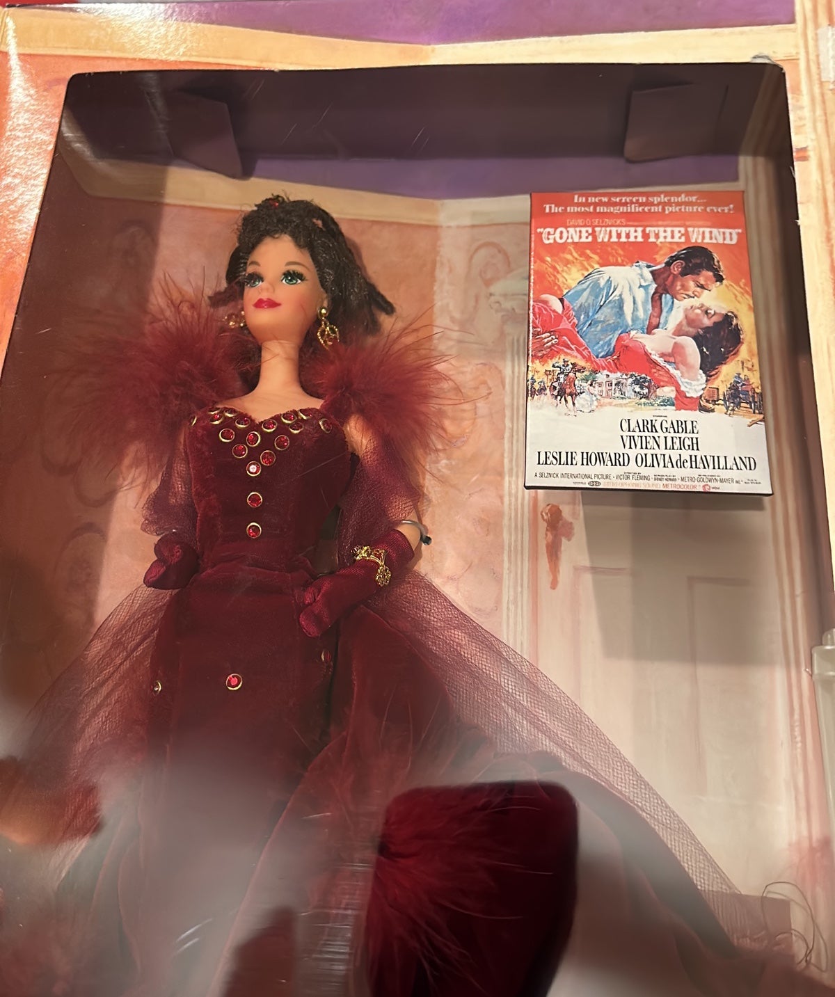 Hollywood Legends 1994 Barbie doll as Scarlett O’Hara