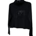 DKNY womens turtleneck sweater DKNY black rhinestone Accent brand new with tag