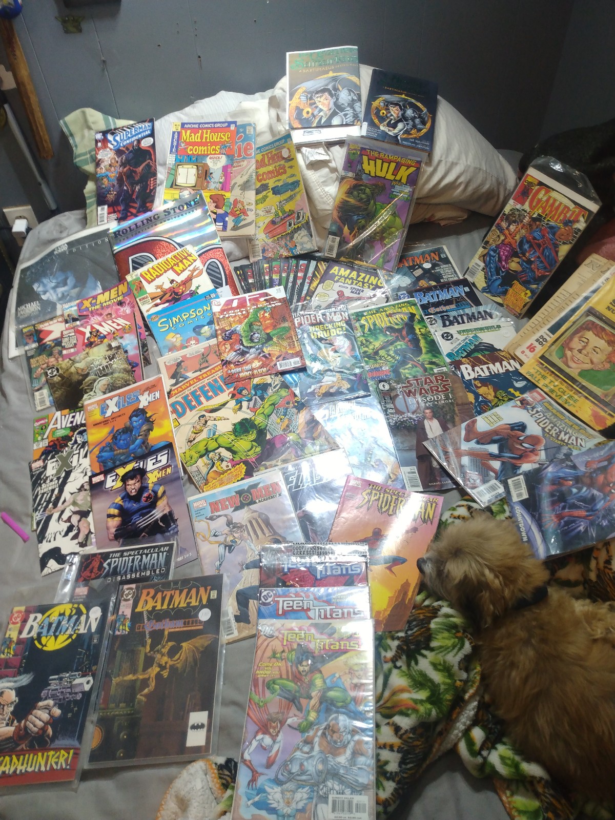 Lot of Vintage and Newer Comic Books
