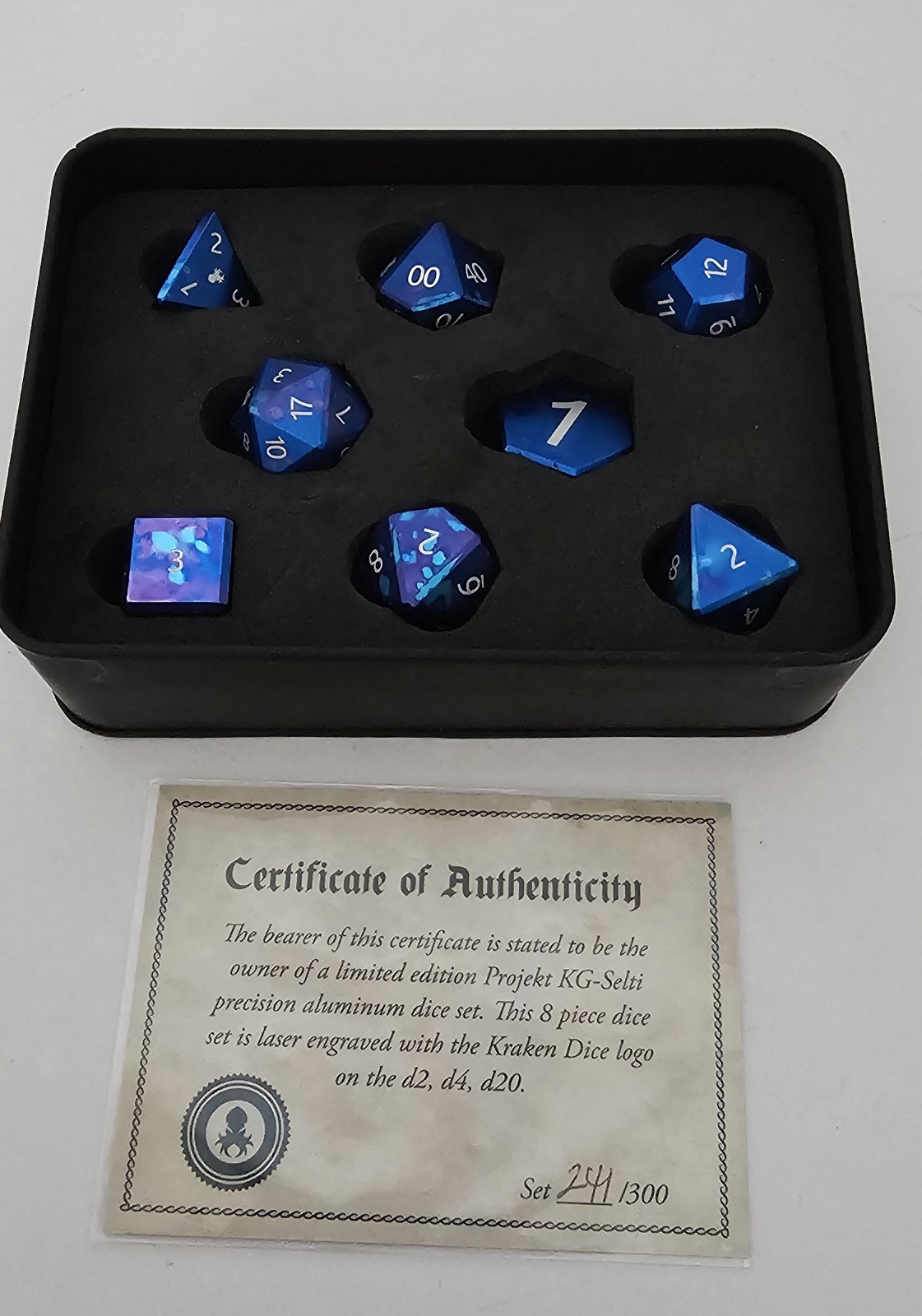Projekt KG-Selti Precision Aluminum Dice Set